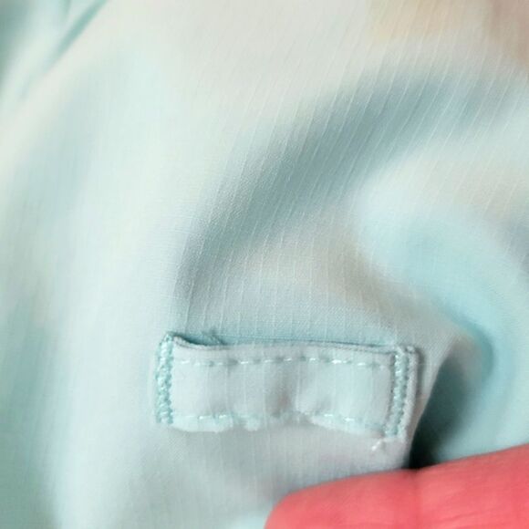 LN REI GIRLS MINT BUTTON UP LONG SLEEVE SHIRT SZ. XXS (4-5) - Picture 4 of 6